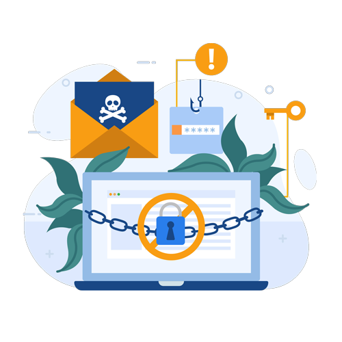 Anti-piracy illustration